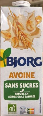 Avoine sans sucres